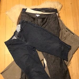 Eddie Bauer 12 pairs pants/capri’s/shorts sale